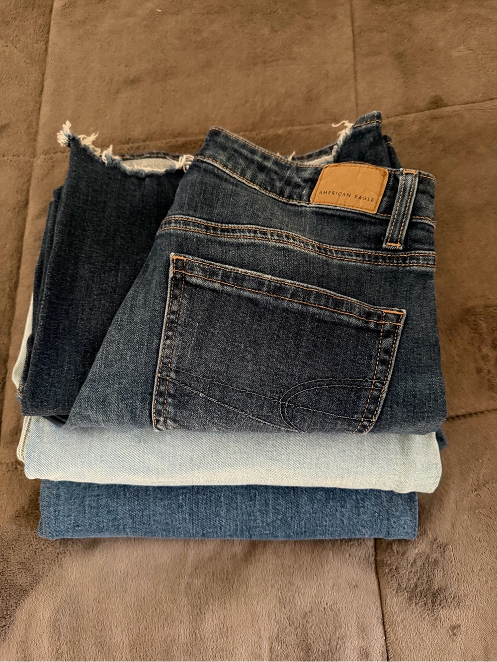 American Eagle Outfitters Women’s Trio of Jeans Wide Leg